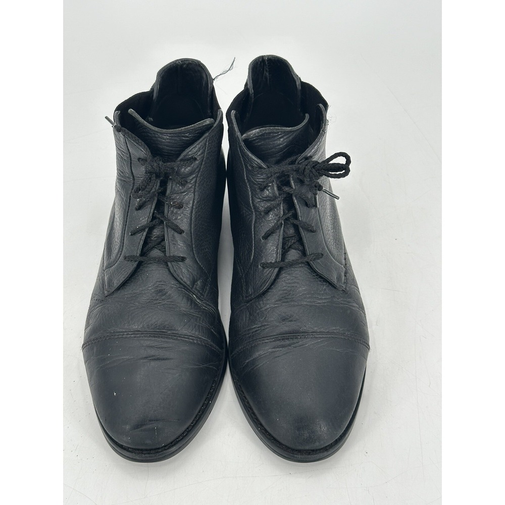 Ariat ATS Ankle‎ Dress Boots Women Size 7.5 Black Leather Chelsea Boot 91601